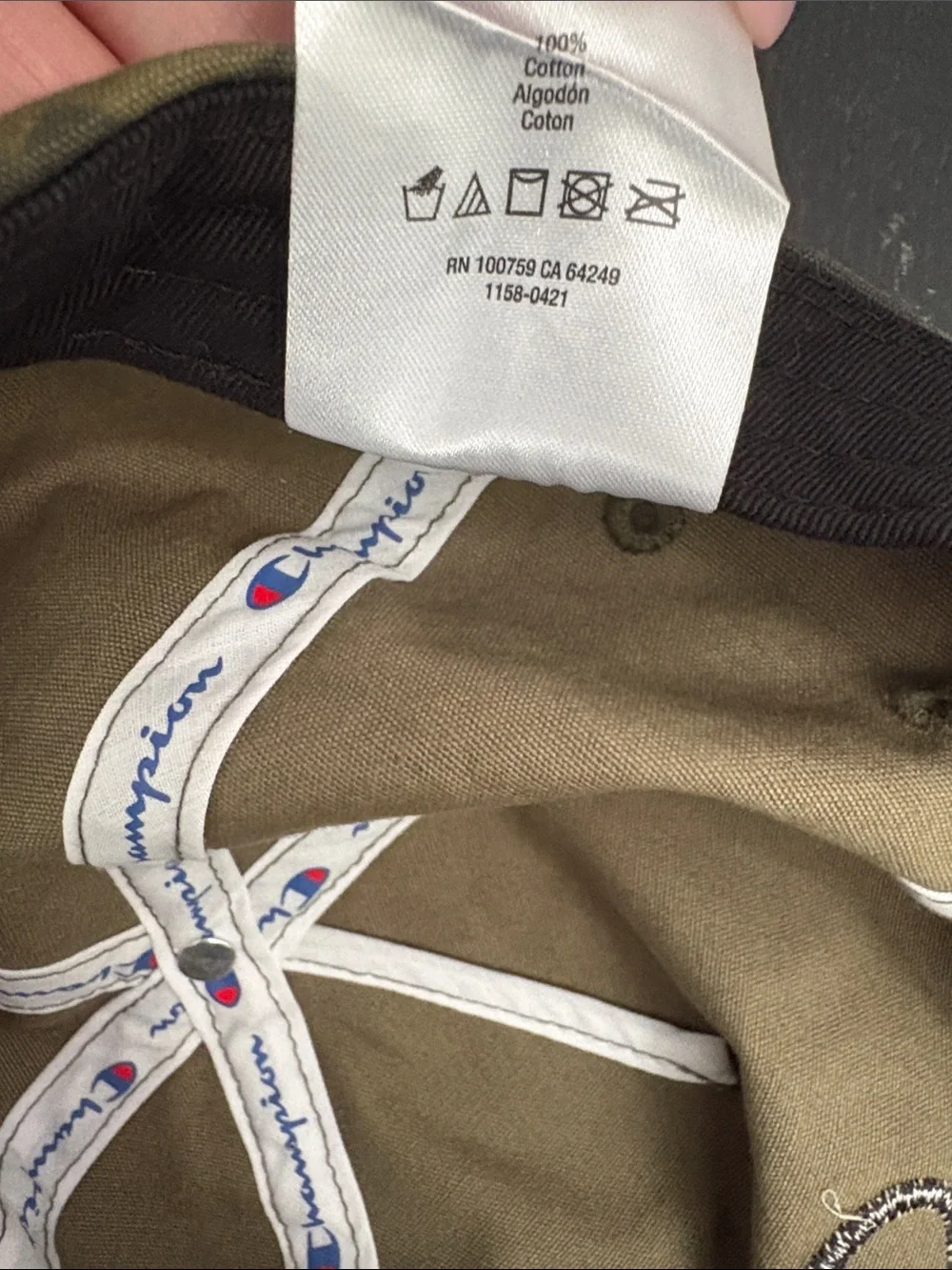 Champion Camo Hat